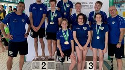 Teamfoto Schwimmer
