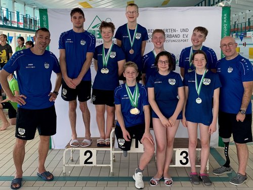Teamfoto Schwimmer