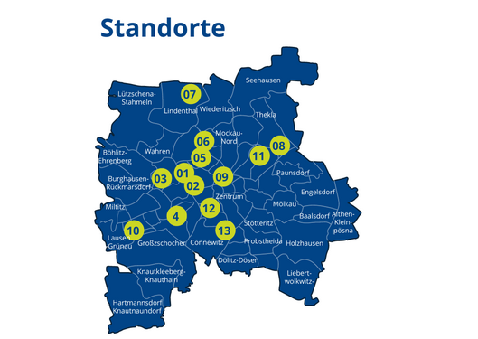 Unsere Trainingsstandorte in Leipzig